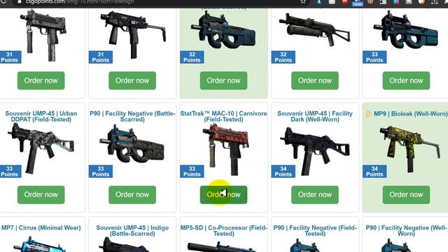 Retirando duas SMG StatTrak no CSGOPoints смотреть онлайн