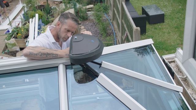Fitting roof top caps and glazing stops - White Roof 6 | ConservatoryLand смотреть онлайн