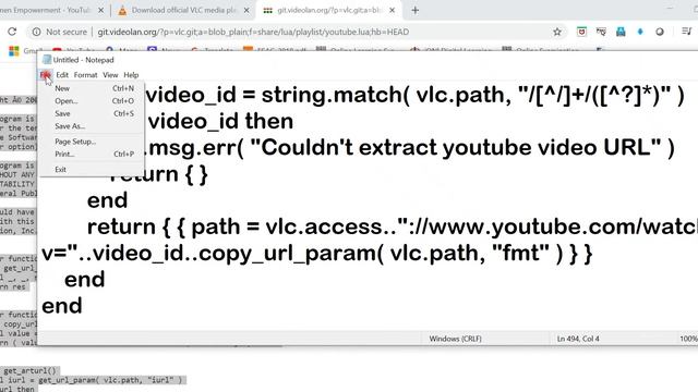 How to watch Youtube Video with help of VLC смотреть онлайн
