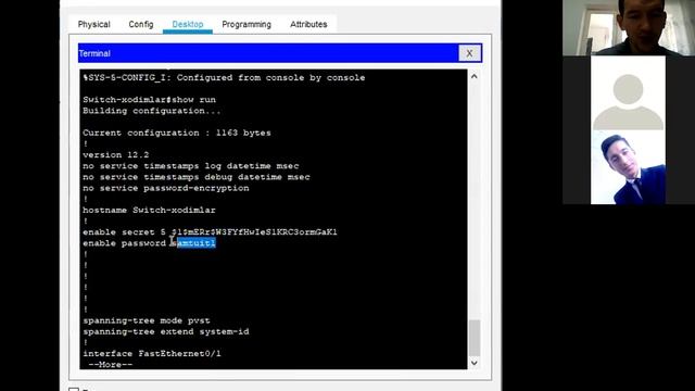 Cisco Packet Tracer dasturida telnet va ssh смотреть онлайн