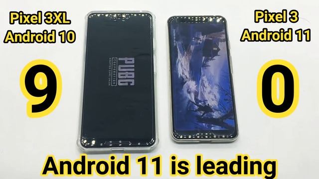 Compare Android 10 vs Android 11 Speed test and Multitasking on Google Pixel 3/3XL смотреть онлайн
