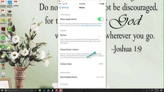 Turn ON iCloud Music Library on iPhone смотреть онлайн