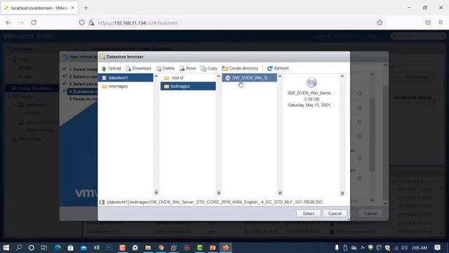 Creating Virtual Machine in VMware vSphere ESXi 7. 0 Hypervisor in Hindi | Urdu смотреть онлайн