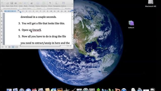 How to Extract/Unzip files on a Mac (UnrarX) смотреть онлайн
