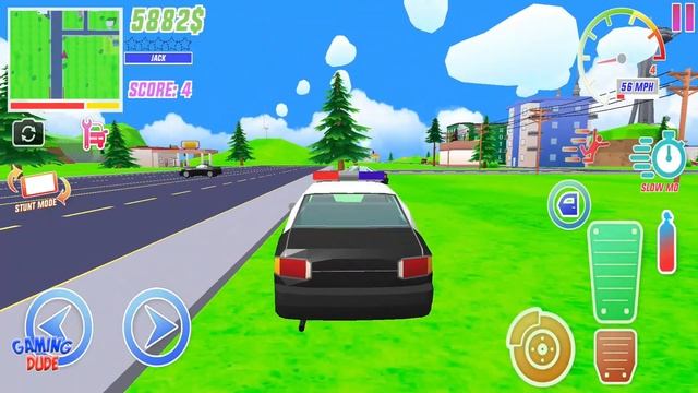 Dude Theft Wars - Selling New Police Vehicle New Update New Episode | Android Gameplay HD смотреть онлайн