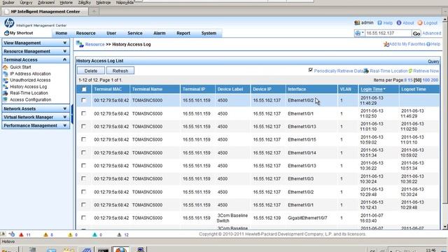 012 iMC - Terminal Access (IP a MAC management) смотреть онлайн
