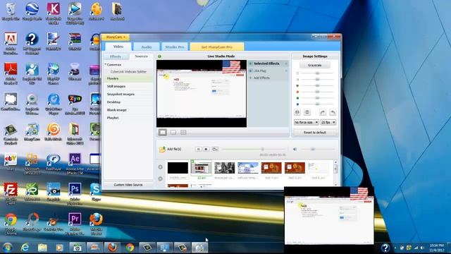 how to use ManyCam free virtual webcam смотреть онлайн