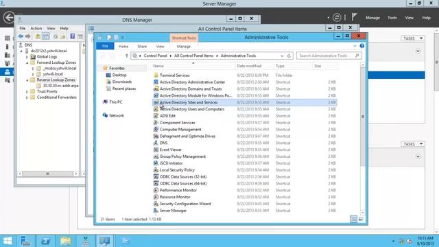Migration Windows 2003 AD To Windows 2012 R2 смотреть онлайн