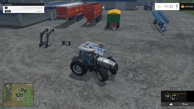 Farming Simulator 2015 Lamborghini R2 90 FL Tractor Mod смотреть онлайн