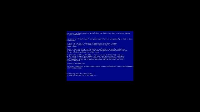 Windows Vienna BSoD смотреть онлайн