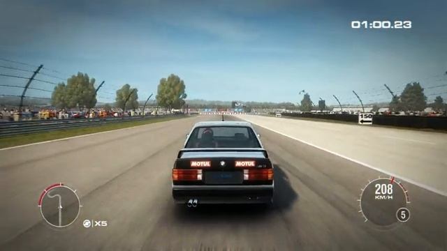 Race Driver GRID 2 HD Gameplay Test Drive BMW E30 Sport EVO смотреть онлайн