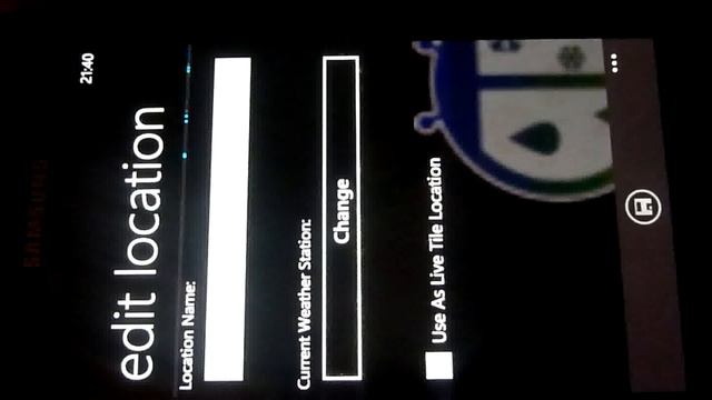 WeatherBug For Windows Phone 7 смотреть онлайн
