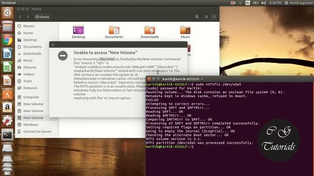 Unable to Access New Volume - UBUNTU смотреть онлайн