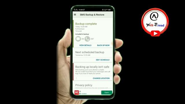 Backup And Restore Call Logs / Text SMS in Android || Call History / Massage Ka Backup Kaise Kare | смотреть онлайн