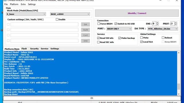 Infinix Hot 11 (X662) FRP Bypass By CM2 Android 11 смотреть онлайн