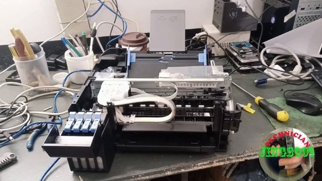 How to Fix Epson L3210 Blinking 2 Red Light смотреть онлайн