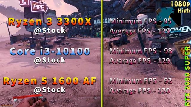 Ryzen 3 3300X vs Core i3 10100 vs Ryzen 5 1600 AF смотреть онлайн