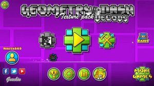 Обзор на Текстур Пак от: DeCody | Geometry Dash 2.113