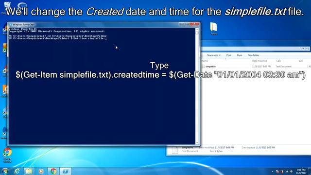 How to change the date and time of a file in Windows without any software смотреть онлайн