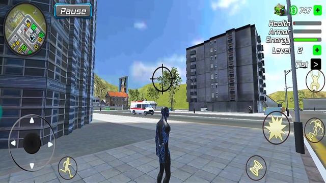 Black Hole Ninja Rope Hero New update #3 - Android Gameplay смотреть онлайн