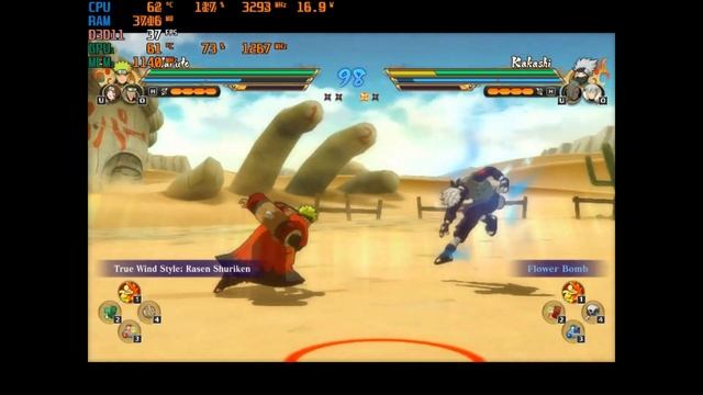 NARUTO X BORUTO Ultimate Ninja STORM CONNECTIONS PC GT 710 | I3 3220 | 4GB Ram | Windows 11 смотреть онлайн