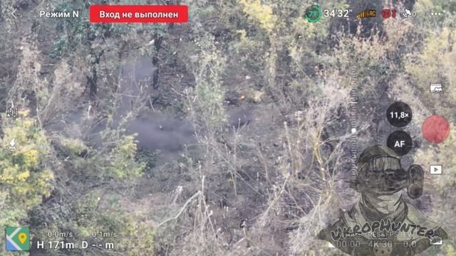⚡️СВО 18+ При зачистке лесопосадок штурмовая рота встретила на своем пути блиндаж смотреть онлайн