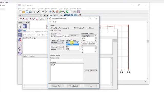 Keysight Advanced System Design | Saving ADS dataset into a file смотреть онлайн