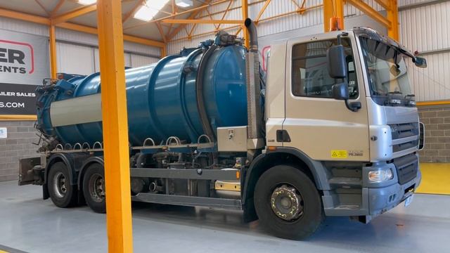 New In Stocklist For Sale: DAF CF75 360 6X4 15,000 LITRE WATER/SLURRY ALUMINIUM TANKER–2008–YJ08 HL смотреть онлайн
