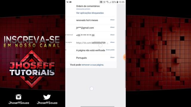 Como Mudar O Número Do VK   Atualizado!