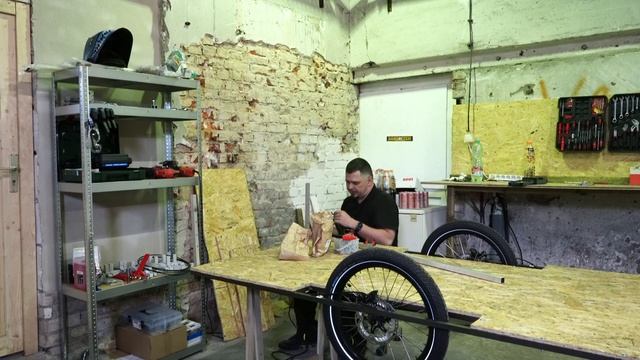 Fahrradwohnwagen F9 Rahmen für die Hülle bauen I Fett Fahrrad смотреть онлайн