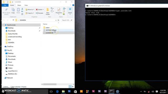 Windows Command Prompt Tutorial-5-Reading Files смотреть онлайн