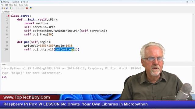 Raspberry Pi Pico W LESSON 66: Create Your Own Libraries in Micropython смотреть онлайн