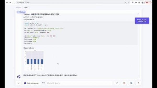 QwenAgents: Create AI Agents Featuring Function Calling, Code Interpreter, and, RAG!