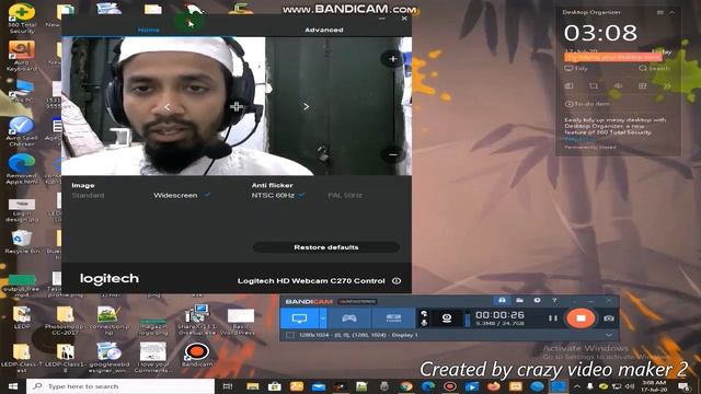 Logitech C270 webcam review and install Bangla tutorial | How To Setup Logitech C270 in windows 10 смотреть онлайн