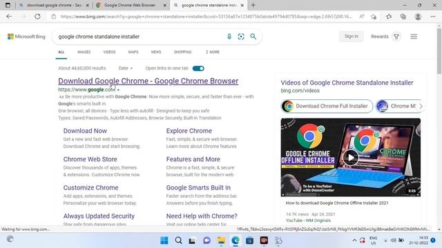 How to Download and Install Google Chrome latest version in Windows 11| Chrome installation in hind смотреть онлайн