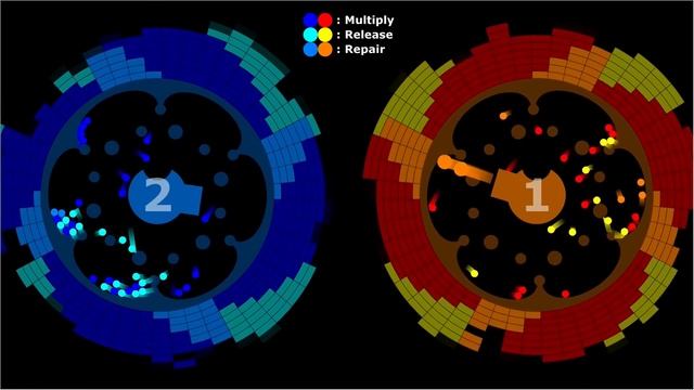 Core Destruction 10 - Marble Race In Algodoo
