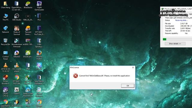 ROS: lost NtUniSdkBase.dll file смотреть онлайн