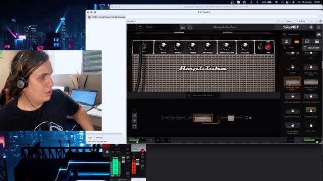 Como gravar a guitarra com AmpliTube 5 смотреть онлайн