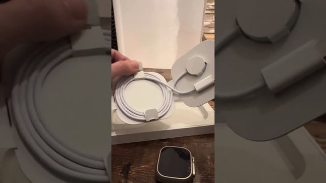 Apple IWatch Ultra 2 GPS+cellular, 49mm Titanium Case With Blue Ocean Band.