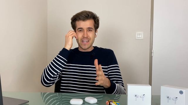 FAUX AIRPODS PRO AVEC REDUCTION DE BRUIT ACTIVE 2021 ALIEXPRESS vs VRAIS смотреть онлайн