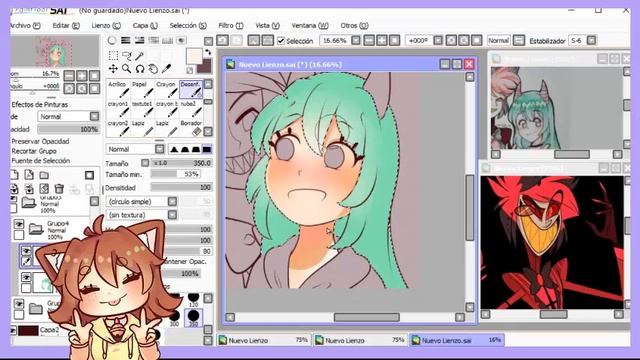 【S p e e d p a i n t】Commission | Paint Tool SAI смотреть онлайн