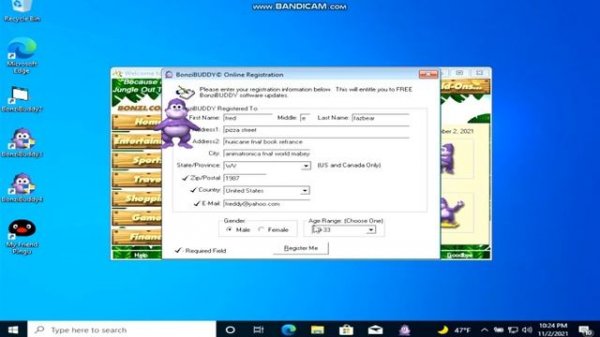 bonzi buddy in windows 10 part 1