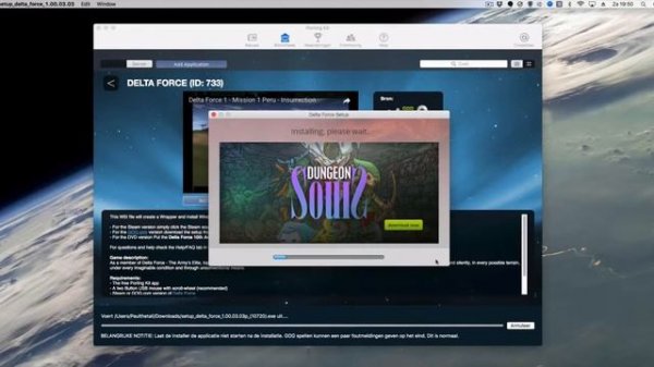 How do I play Delta Force on Mac