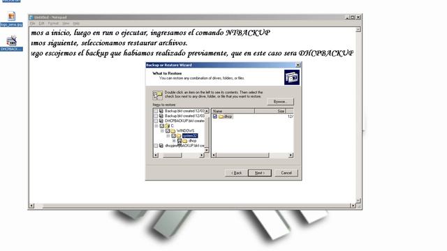 RESTAURACION BACKUP смотреть онлайн