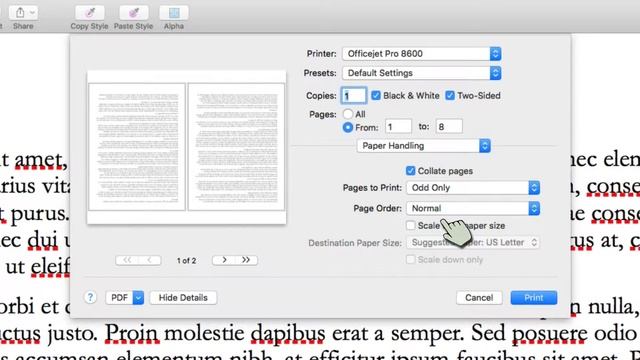 OS X Printer Presets смотреть онлайн