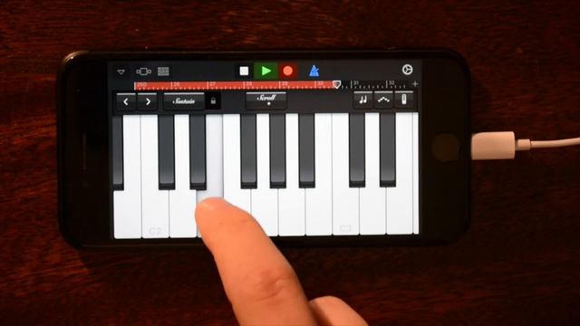 Jaws Theme on iPhone & iPad (How to Play Lesson with Garageband) смотреть онлайн