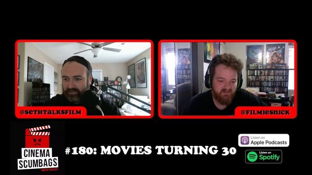 MOVIES TURNING 30 in 2023 - Cinema Scumbags Podcast #180 смотреть онлайн