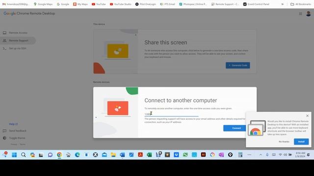Access another computer with Chrome Remote Desktop смотреть онлайн