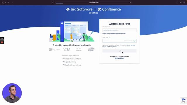 How to Create an Atlassian Account | JIRA for Scrum Masters | JIRA Tutorial смотреть онлайн