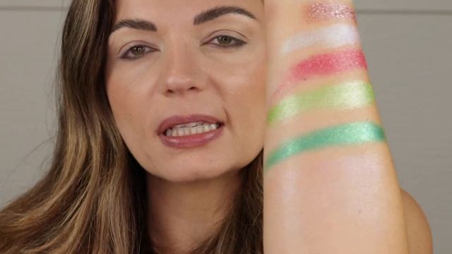 TRYING PRETTIES FOR YOUR FACE | SWATCHES AND EYE LOOK смотреть онлайн